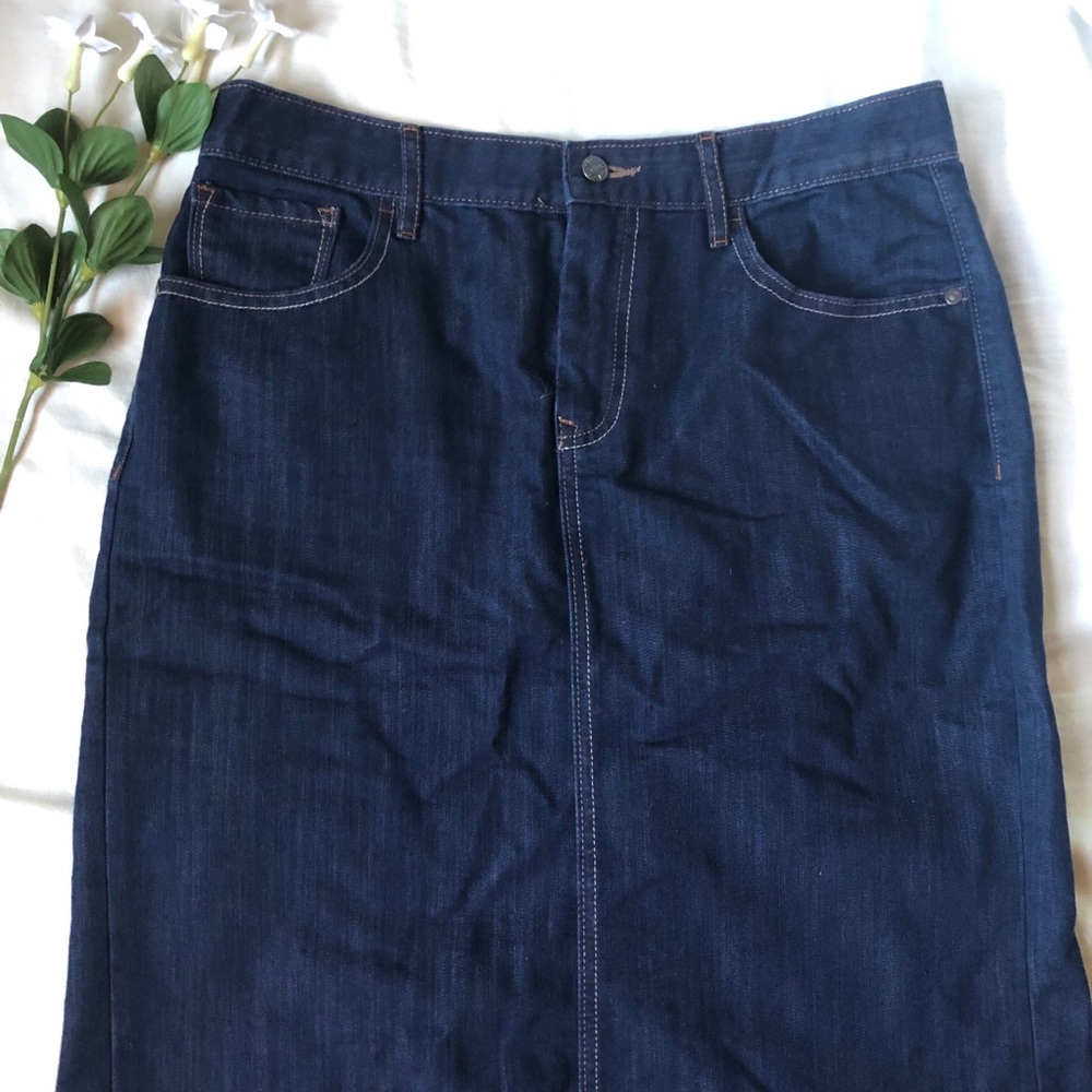 Denim, Old Navy, high-waisted skirt